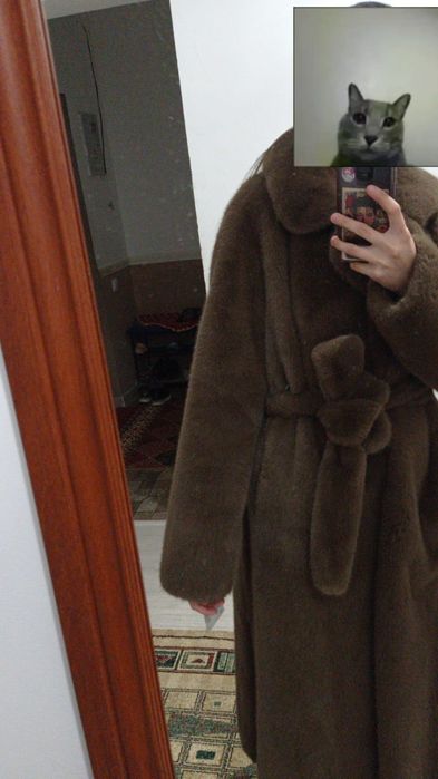 Шуба искусственный шерсть