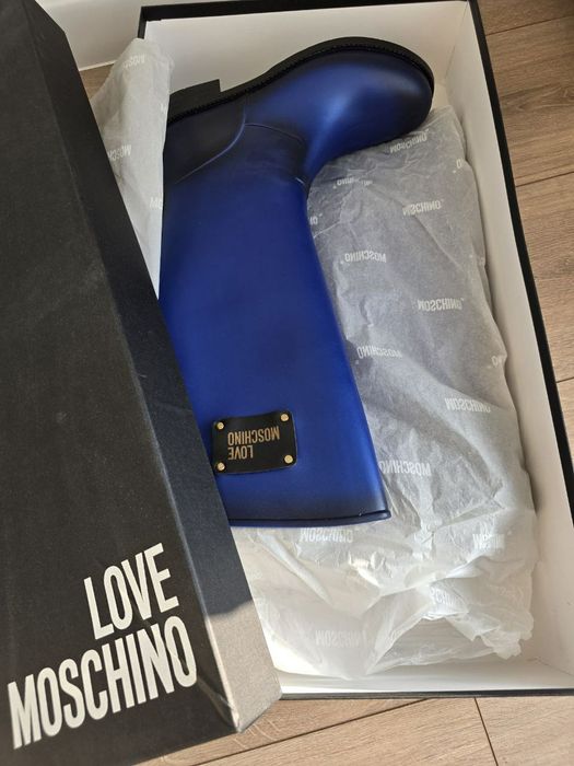 Love Moschino НОВИ Дамски гумени ботуши