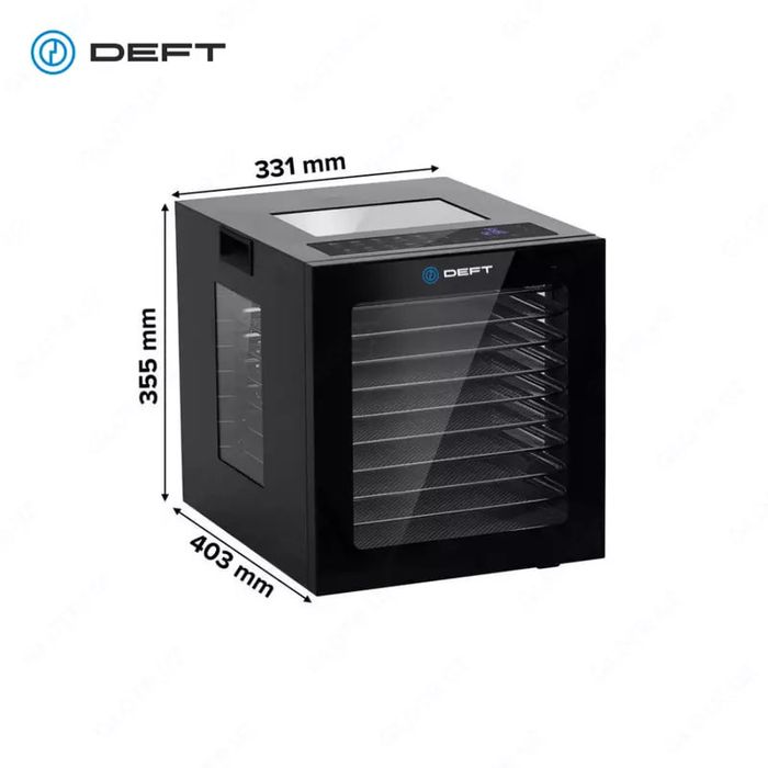 Сушилка для фруктов и овощей Deft DTFD-1008B