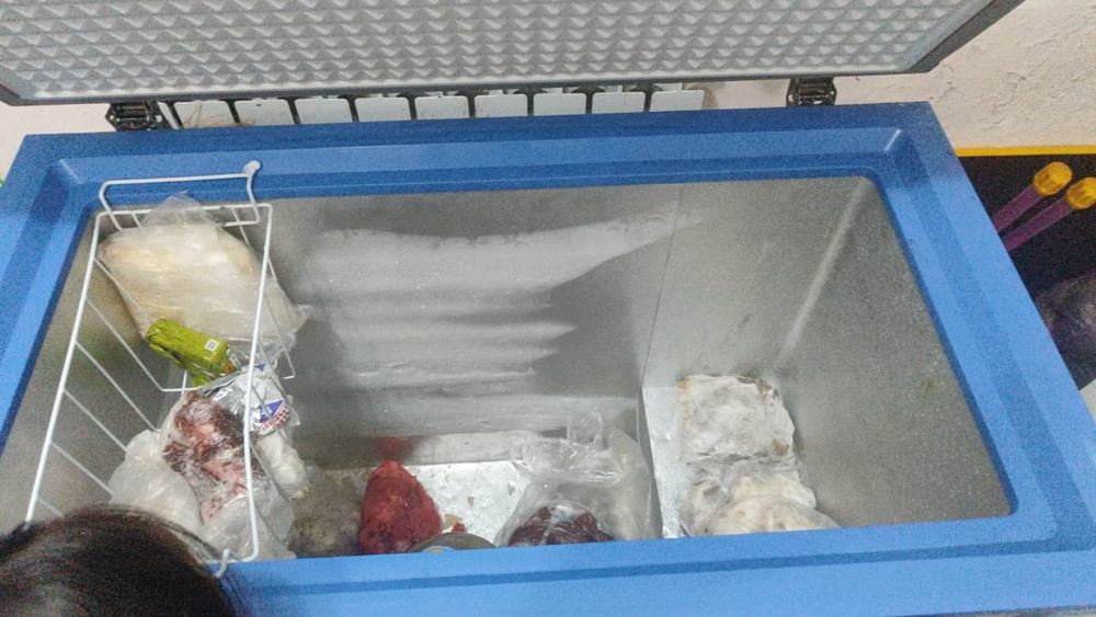 Морозильник очень хорошо морозит