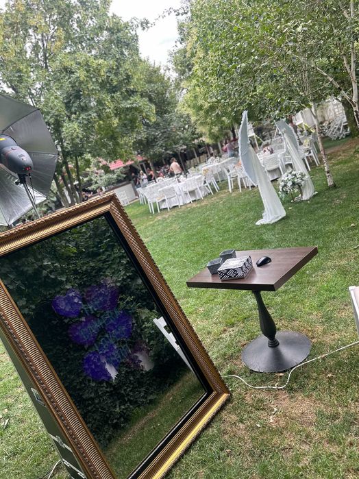 Vand oglinda magica (oglinda foto - cabina foto) echipata COMPLET