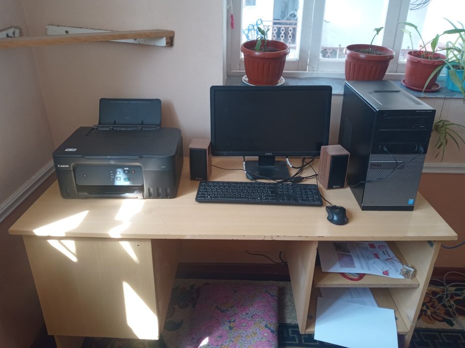 Kompyuter Dell OPTIPLEX 3020, Printer Canon Pixma g2430