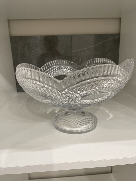 Хрустальные вазы, фруктовница