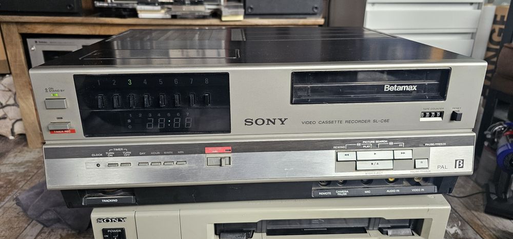 Video player sony betamax in stare f buna vcr