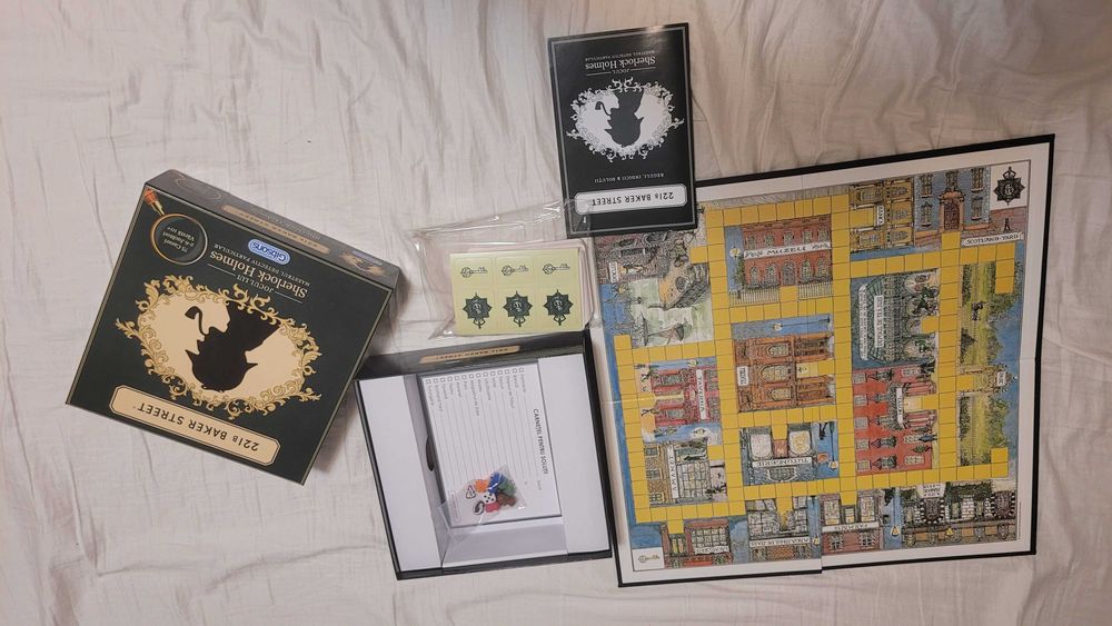 Joc de societate 221B Baker Street – Sherlock Holmes, ca nou