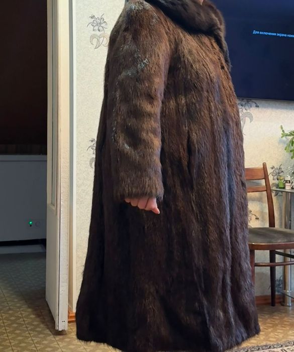 Натуральная шуба из нутрии