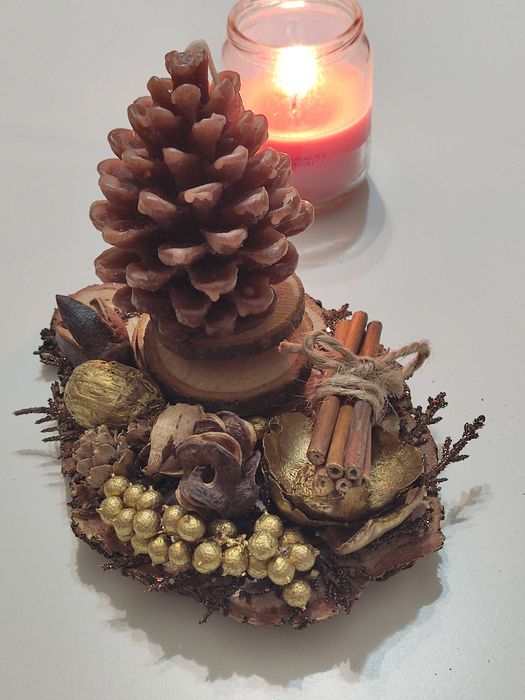 Ръчно изработен свещник