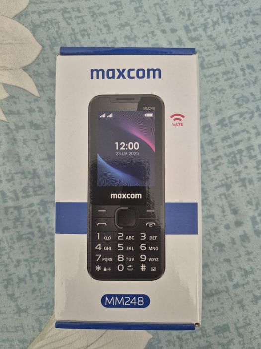 Vând telefon nou dual sim Maxcom MM248