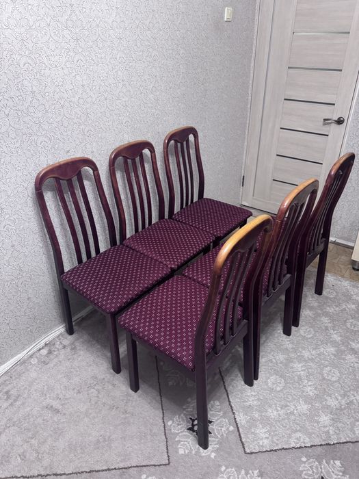 Стул | Комплект 6 деревянных стульев