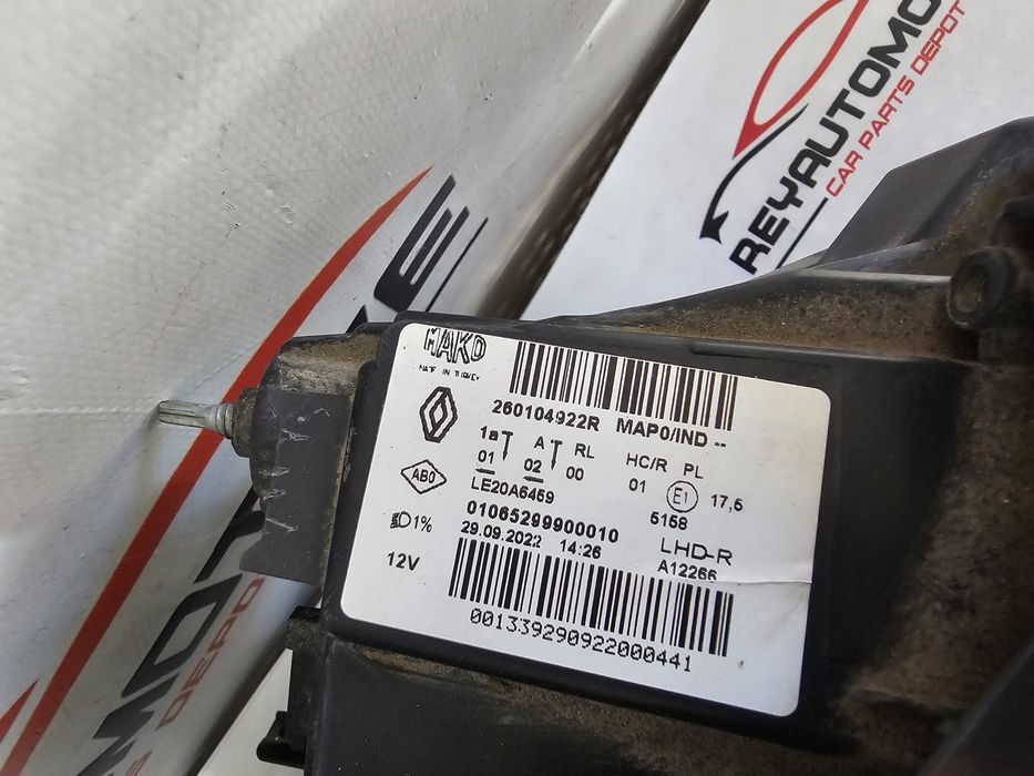 Far dreapta led Renault Clio 5 dupa 2019 cod 260104922R
