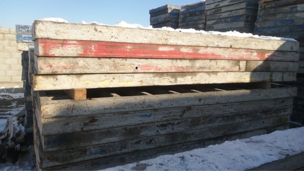 Крупно щитовые опалубки в аренду