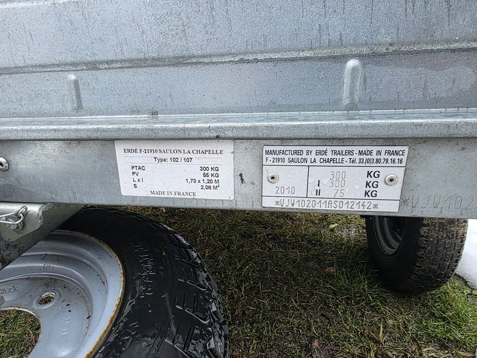 Remorcă ATV! 300 kg