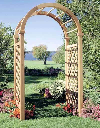 Перголы , арки деревянные изготовим плотник