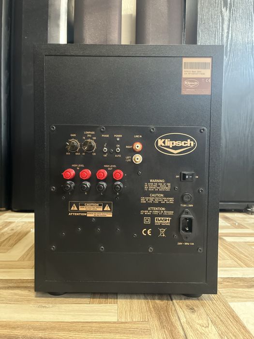 Subwoofer Klipsch RPW-10 bass 25 cm