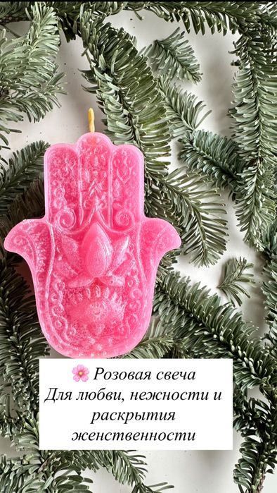 Програмные свечи ручной работы