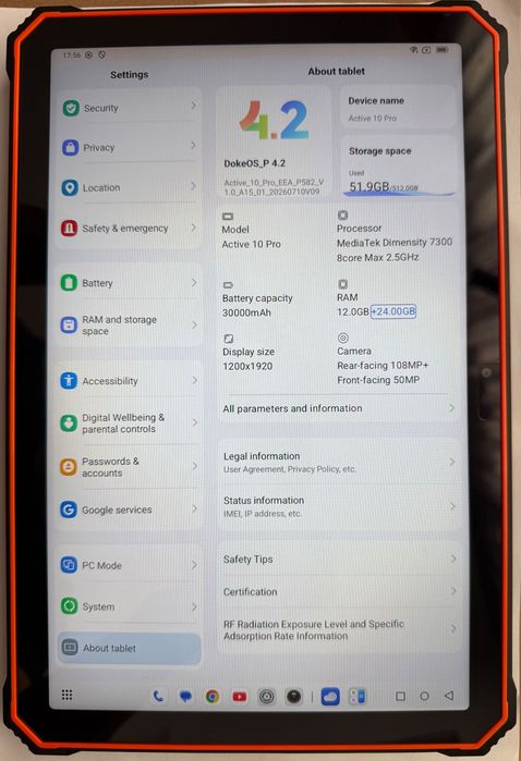 Blackview Active 10 Pro