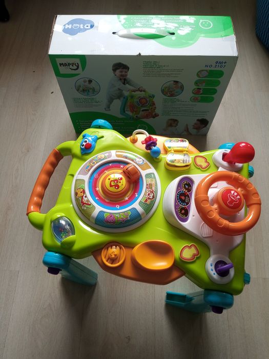Hola - Бебешка активна проходилка и маса / 2 в 1