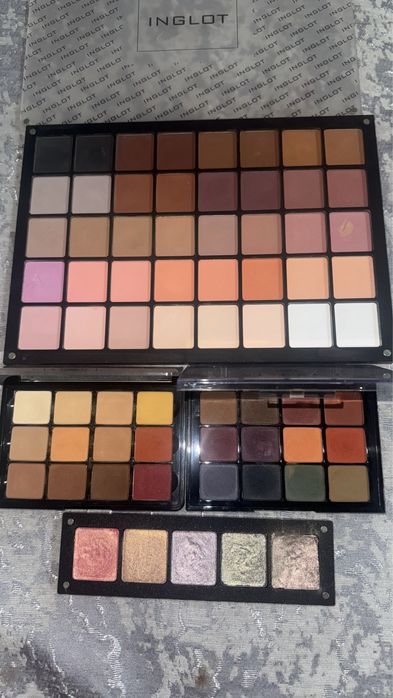 Палетки от Inglot и Viseart