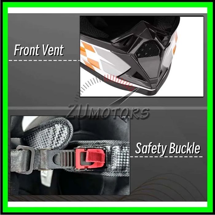 Casca Moto Atv Cross Enduro Downhill - EDX - S/ M / L