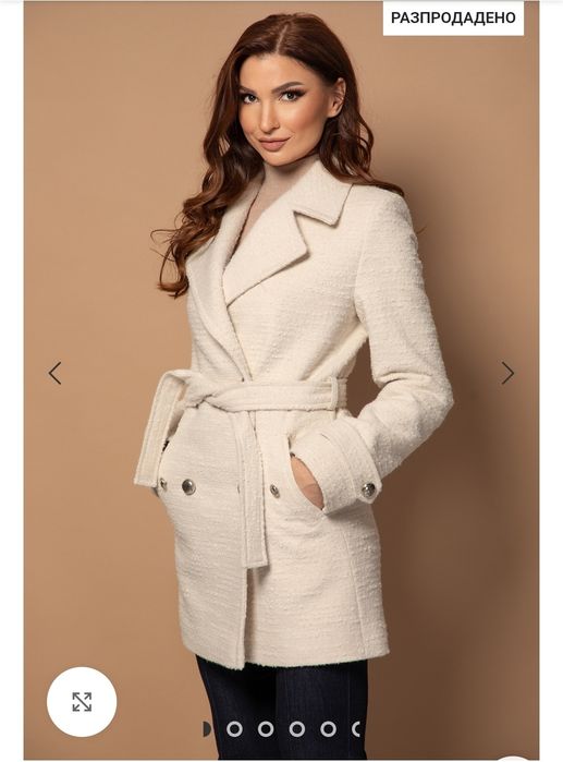 Палто „CLOUD CREAM“ от Iv Style boutique