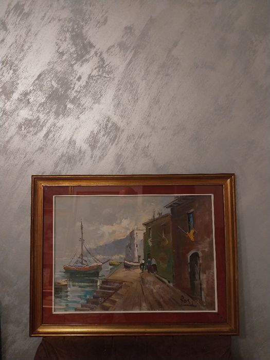 Piero Rosi - Pictură în ulei (Italia)