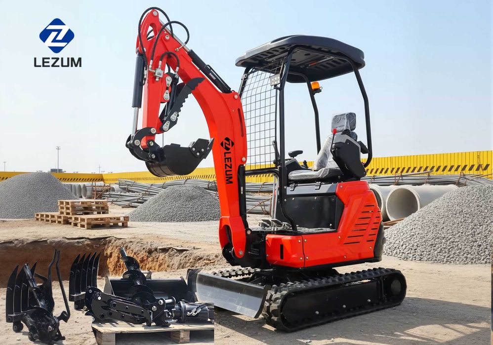 LEZUM mini excavator chinezesc de vânzare Căutăm agenți
