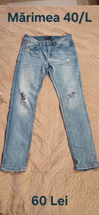 Jeansi baieti Denim Bershka marimi diferite SH