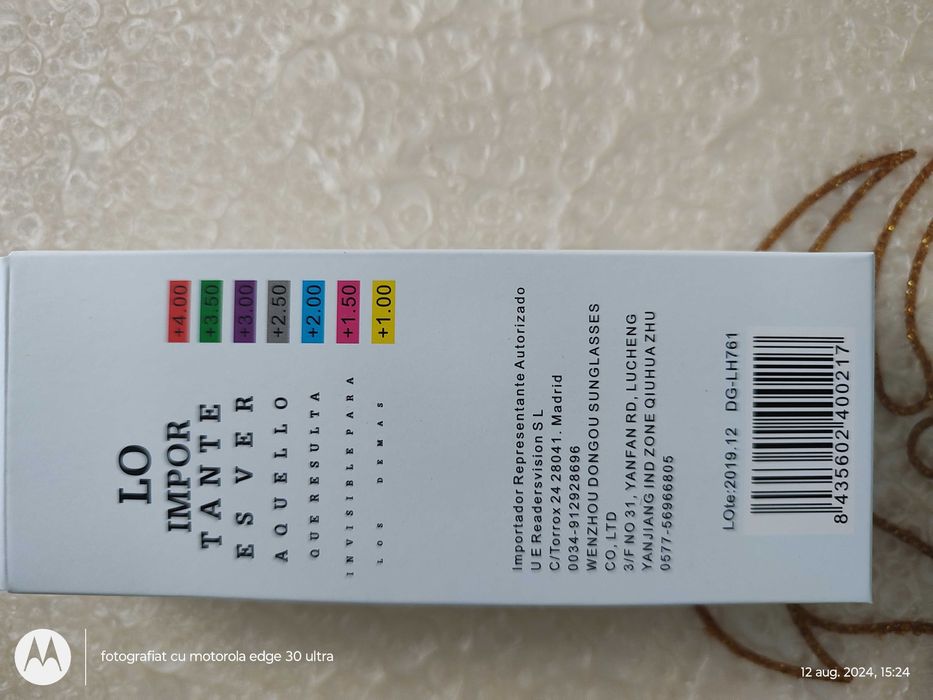 Ochelari pentru citit +1,5