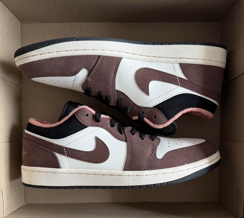 Air Jordan 1 Low "Mocha Brown" ОРИГИНАЛНИ мъжки маратонки - 42,5/27см