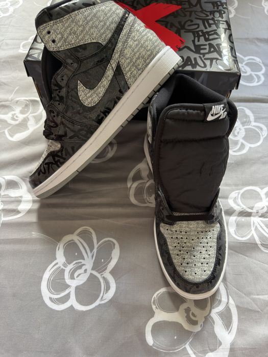 Adidasi Jordan 1 High Rebellionaire