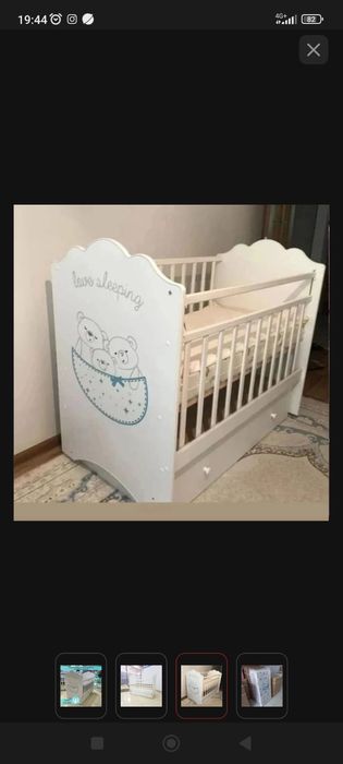 Продам кроватку детскую