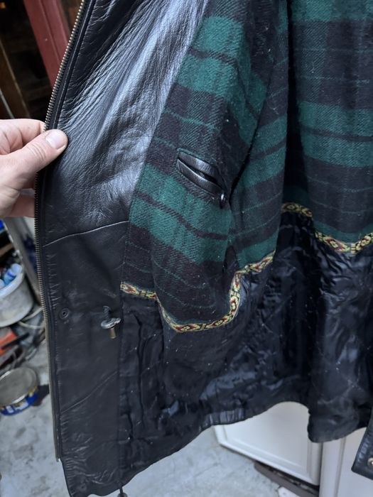 Giorgio Armani Jachetă Piele naturală