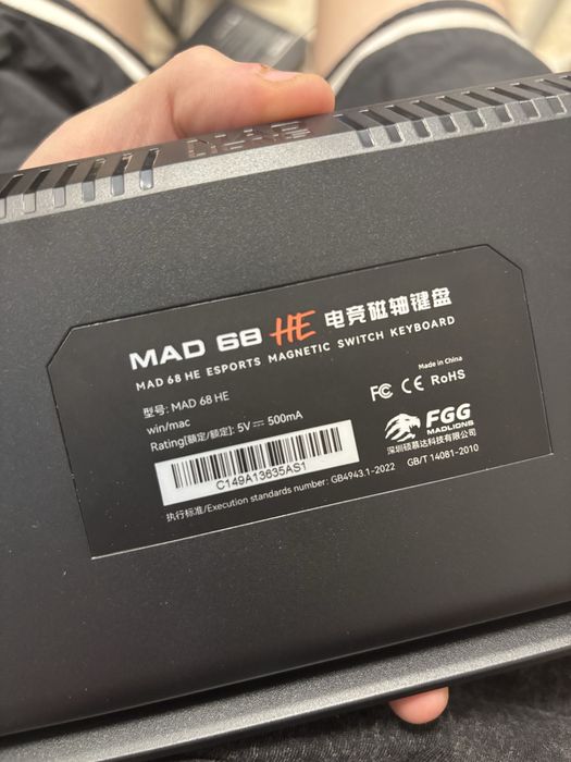 Tastatura Madlions 68 HE Esports Magnetic Switch Keyboard Noua
