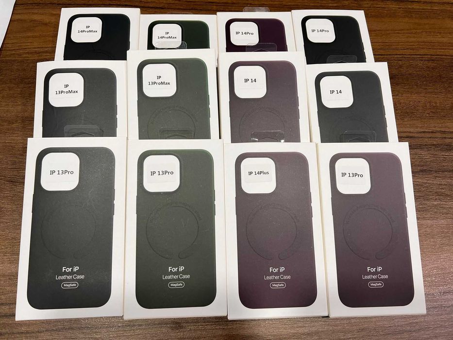  Huse MagSafe Piele iphone 13 14 13 Pro 14 Pro 14 15 Pro Max 