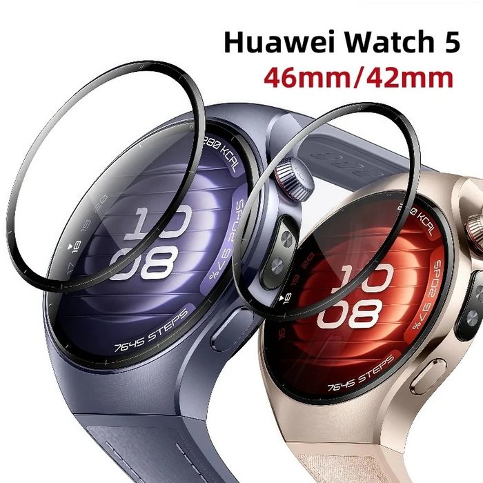 Huawei Watch 5 GT5 GT5 Pro GT4 41 42 46 mm./ 5D Протектор за цял екран