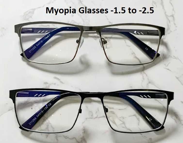 Новые качественные очки для близорукости -1,5 -2,0 -2,5 -3.0 не стекло