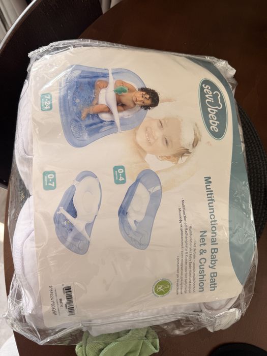 Детская ванночка 0+ на ножках