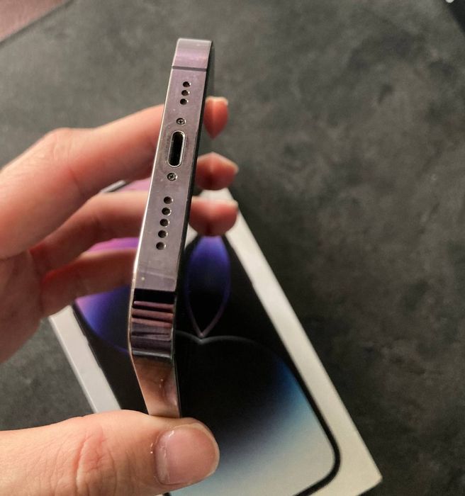 iPhone 14 PRO karobka Bor SROCHNIY
