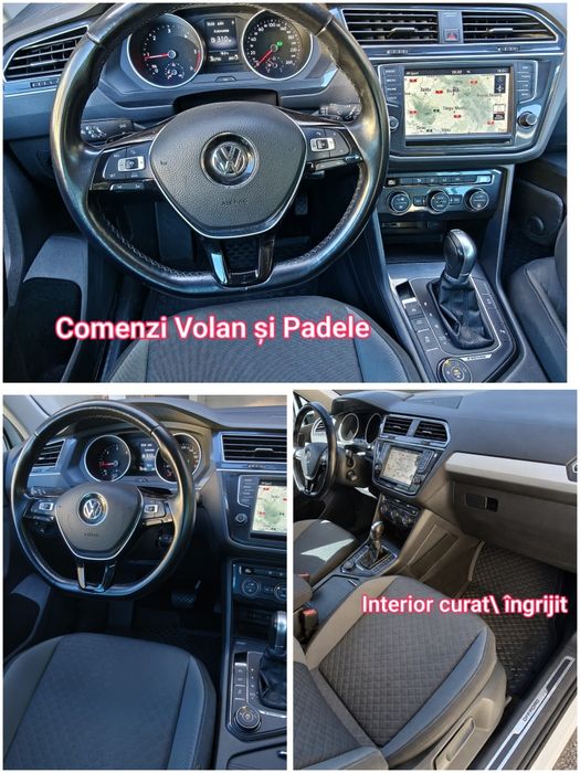 Tiguan 4x4 Automat 2.0TDI 150 CP DISTRIBUȚIA SCHIMBATĂ Istoric Full, Fără Daune,Km 100% reali