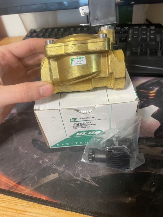 Продавам електромагнитен вентил OLAB G1 DN20 – нов