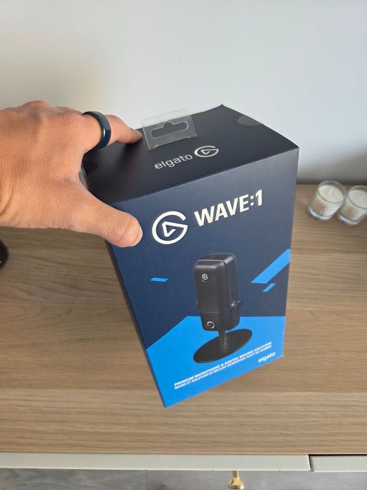 Elgato Wave:1 + Pop Filter | Stare foarte bună | Perfect pentru streaming/podcast