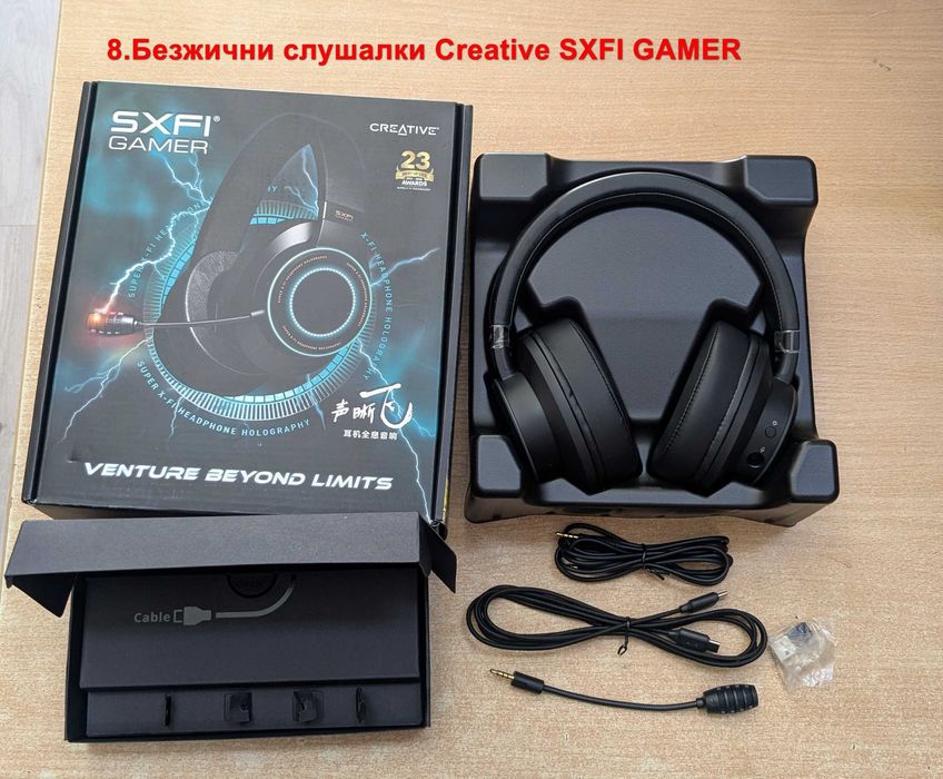 Безжични слушалки Creative ZEN HYBRID PRO Classic SXFI HYBRID GAMER