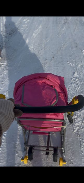 Сани коляска 2 в 1