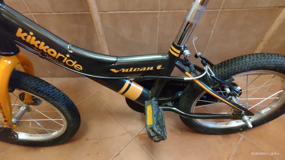 Детско колело не различимо от ново ..KikkaBoo Vulcan - Велосипед 14