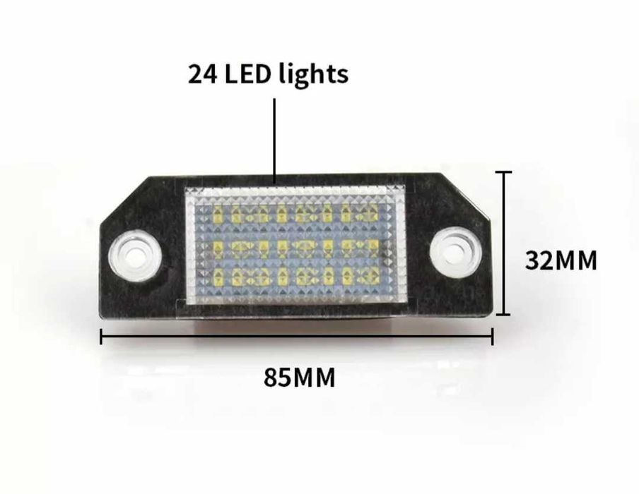 лед плафони за регистрационния номер за Форд Ford светлини крушки