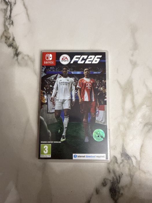 Игра FC2026 на Nintendo switch