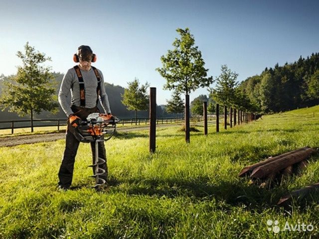 Аренда инструментов Бензо бур Мото Бур доставка есть 24.7