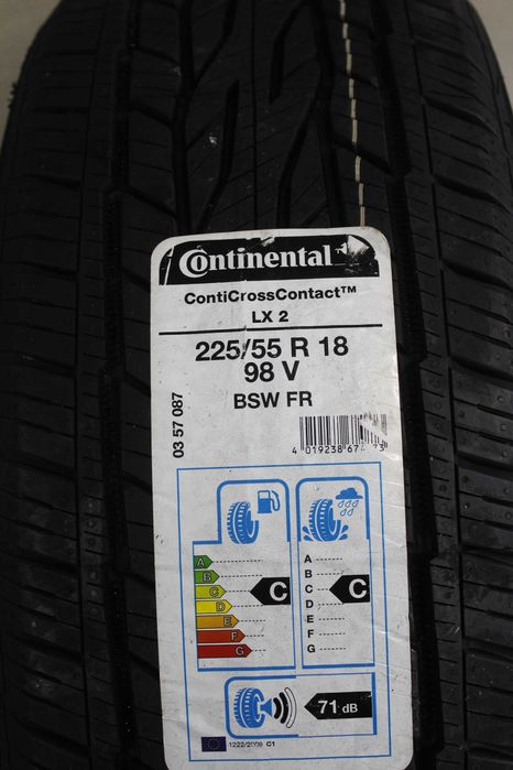 225/55-18 Continental Cross Contact
