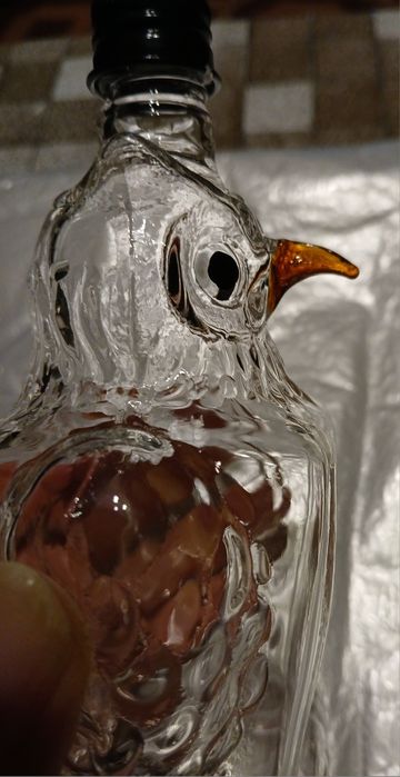 Акция! Продаётся креативная стеклянная бутылка для вина