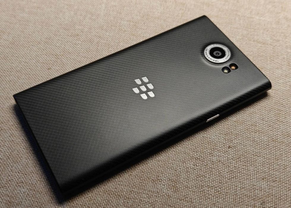 Blackberry Priv  QWERTY keyboard